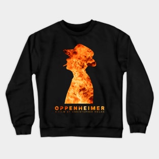 oppenheimer flame Crewneck Sweatshirt